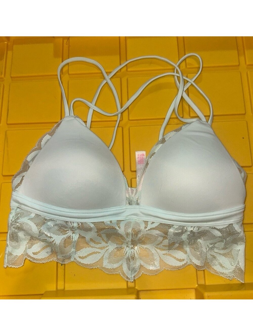 Victoria’s Secret pink push up bralette size small